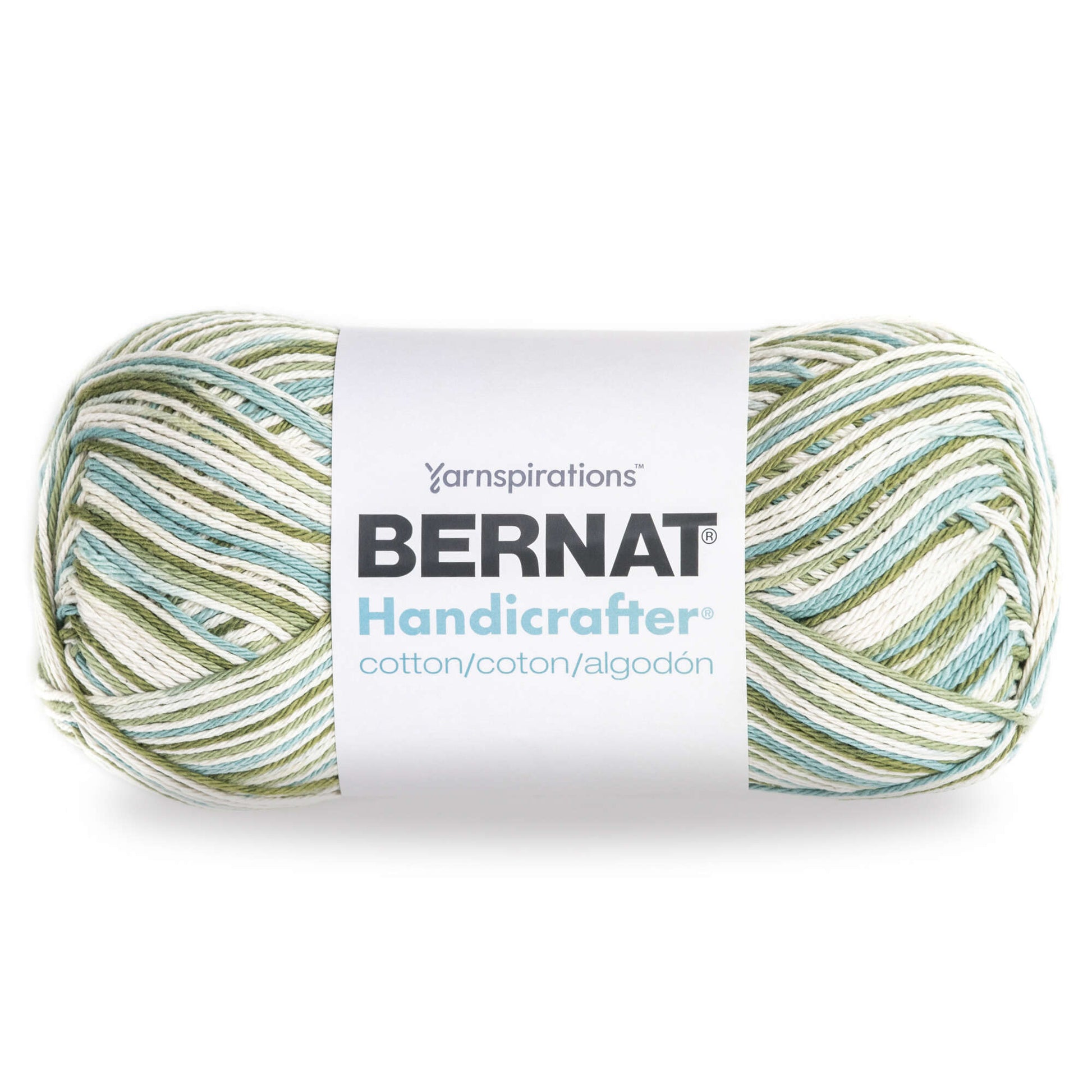 Bernat Handicrafter Cotton Ombres Yarn (340g/12oz) - Discontinued Shades Emerald Isle