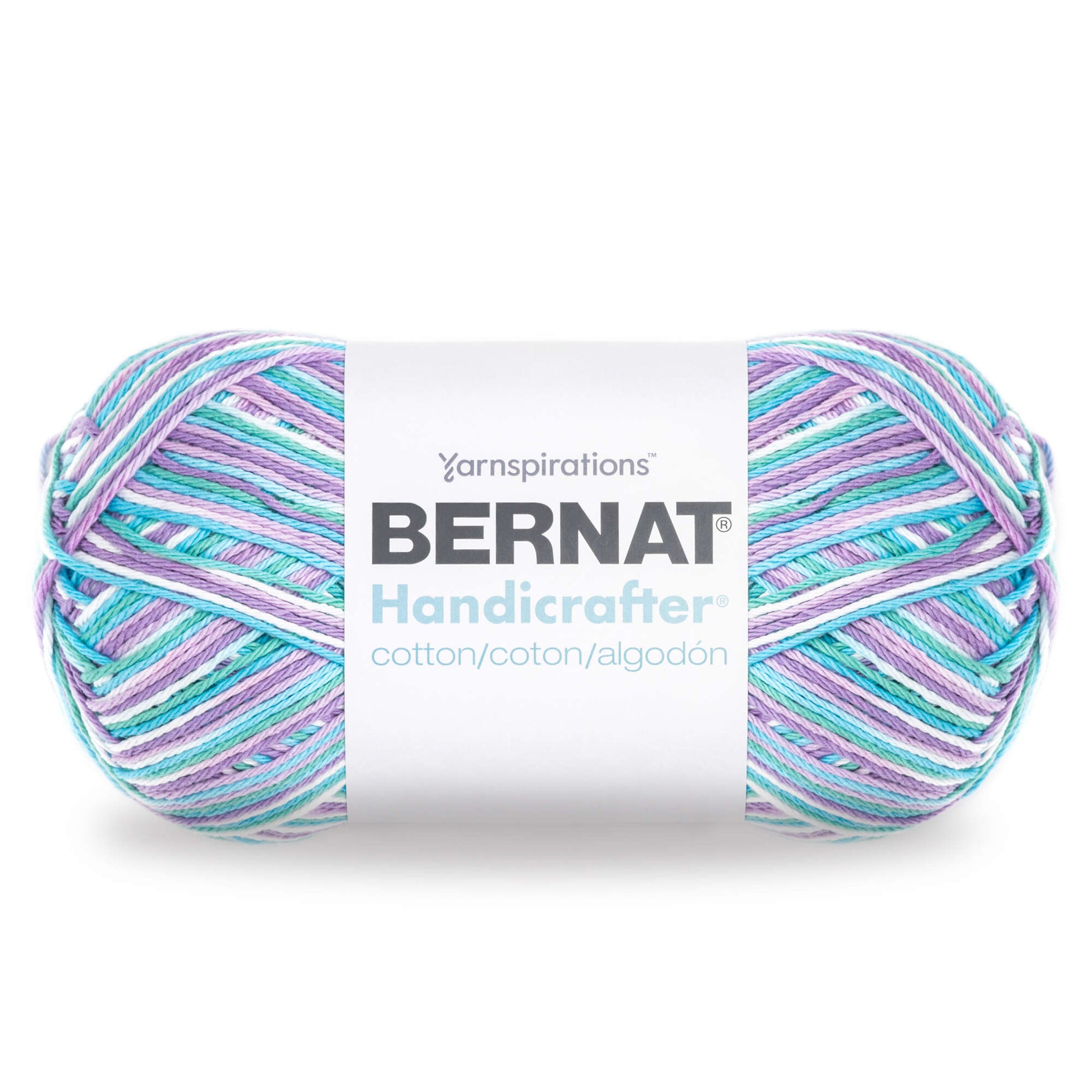 New Yarnspirations Bernat Handicrafter Cotton Yarn 12 oz 340g in Blue Camo