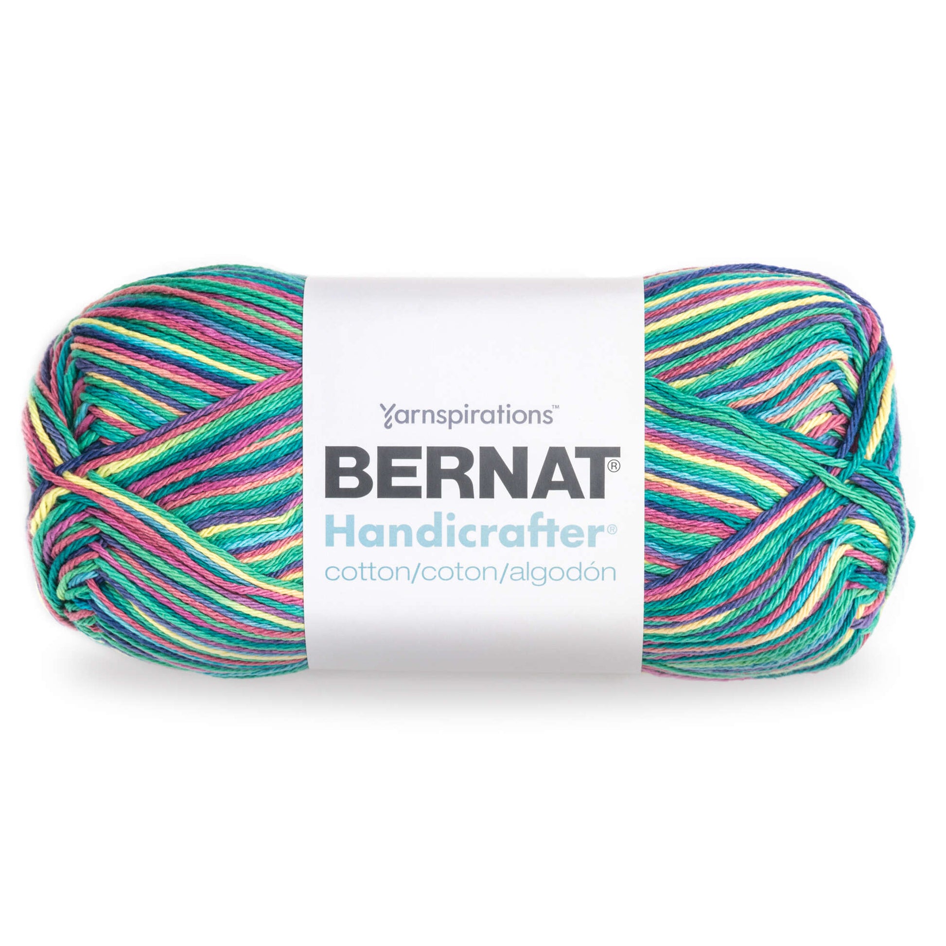 Bernat Handicrafter Cotton Ombres Yarn (340g/12oz) Psychedelic