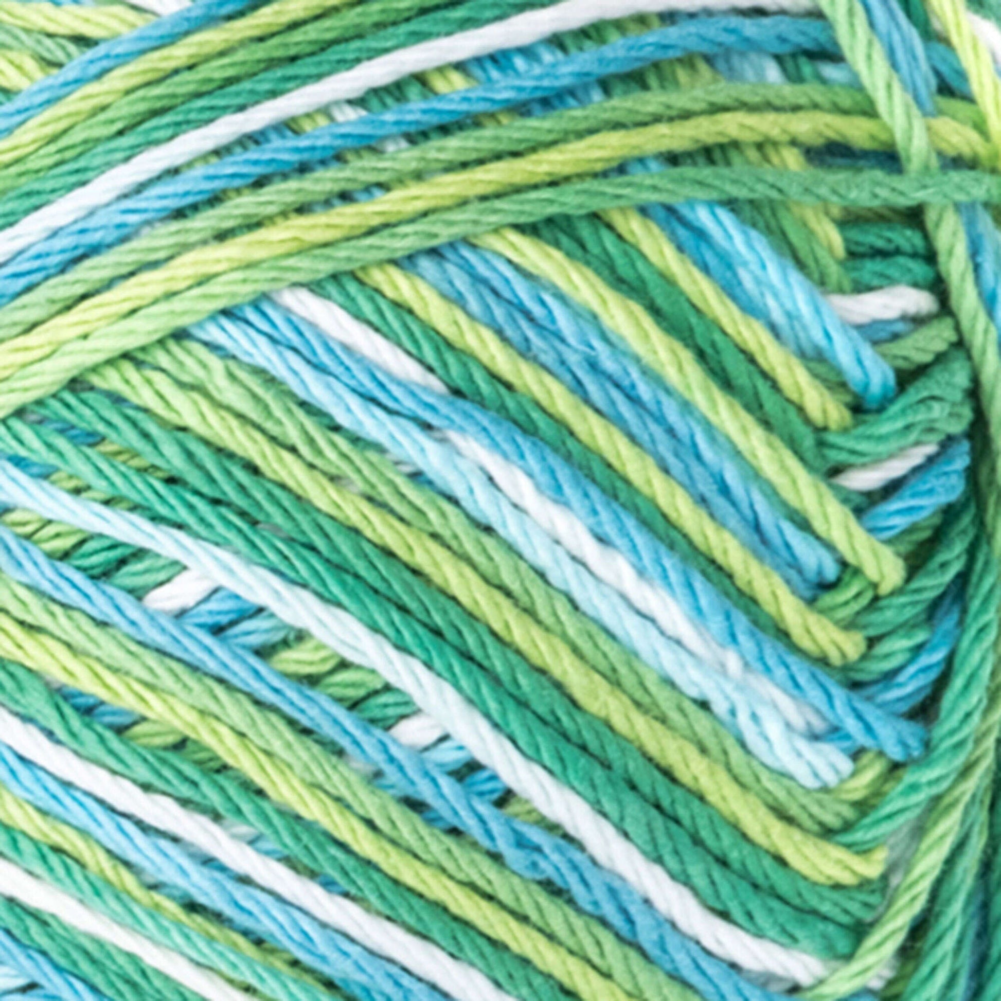 Bernat Handicrafter Cotton Ombres Yarn (340g/12oz) Emerald Energy