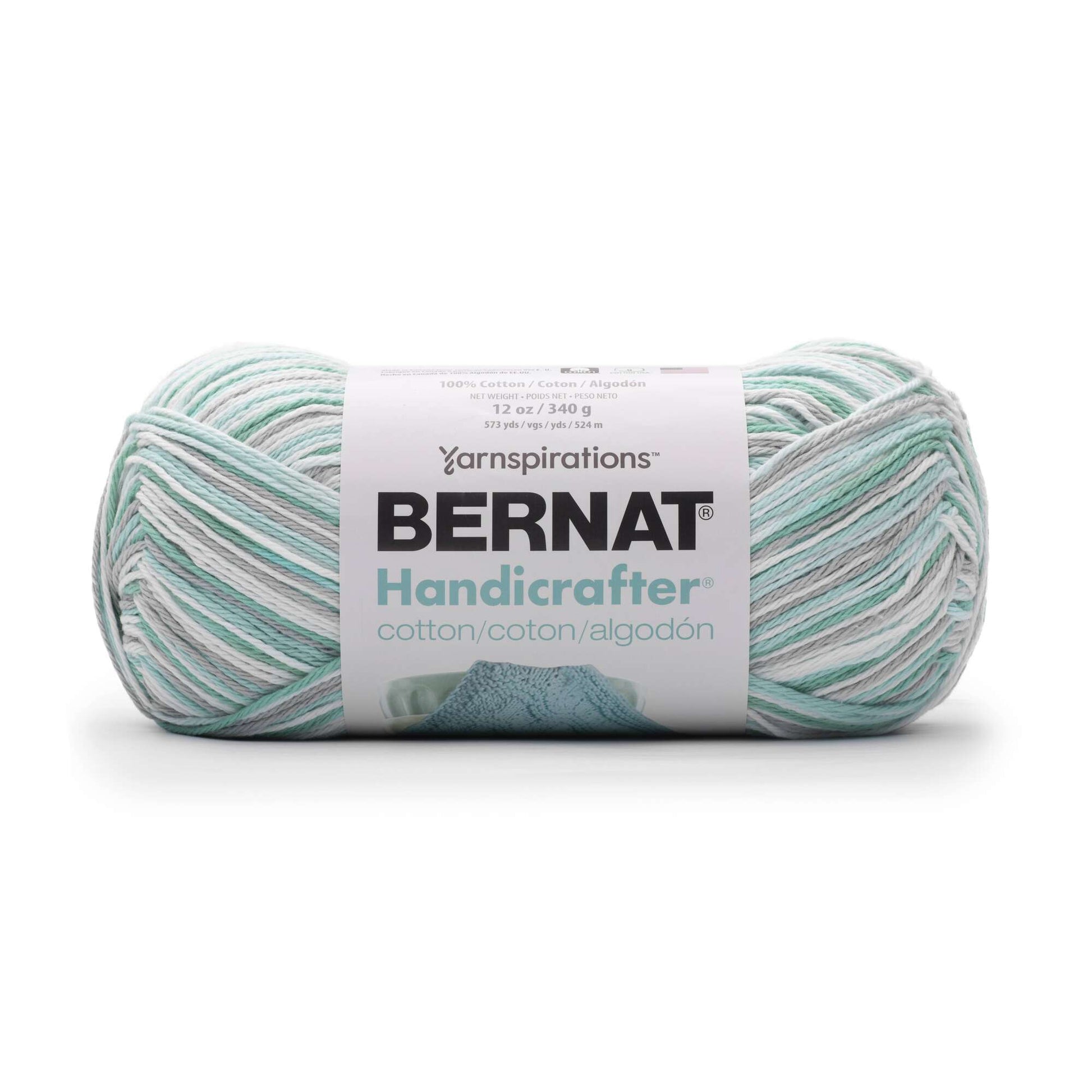 Bernat Handicrafter Cotton Ombres Yarn (340g/12oz) Quiet Sea