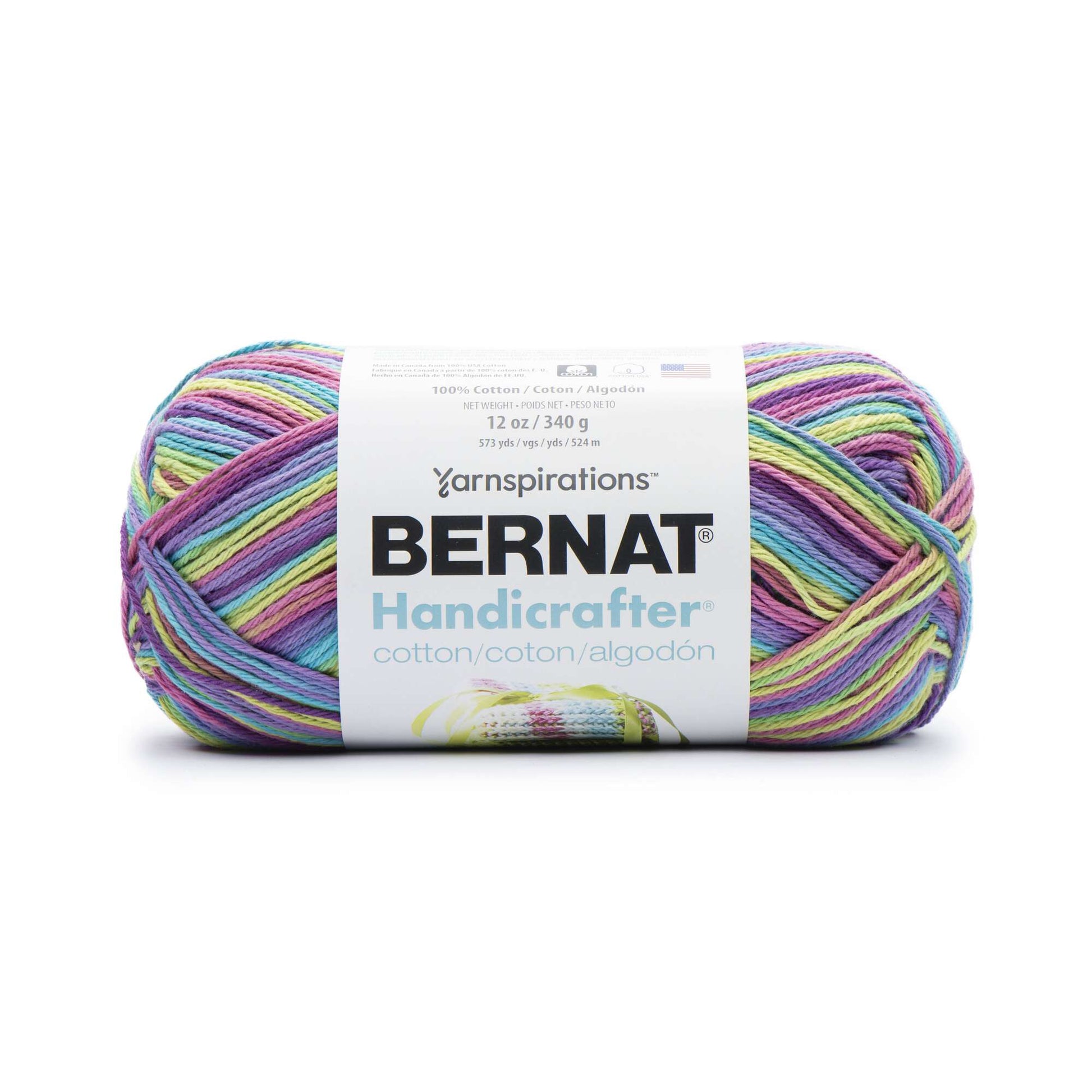 Bernat Handicrafter Cotton Yarn 340g - Ombres-Sonoma Print, 1