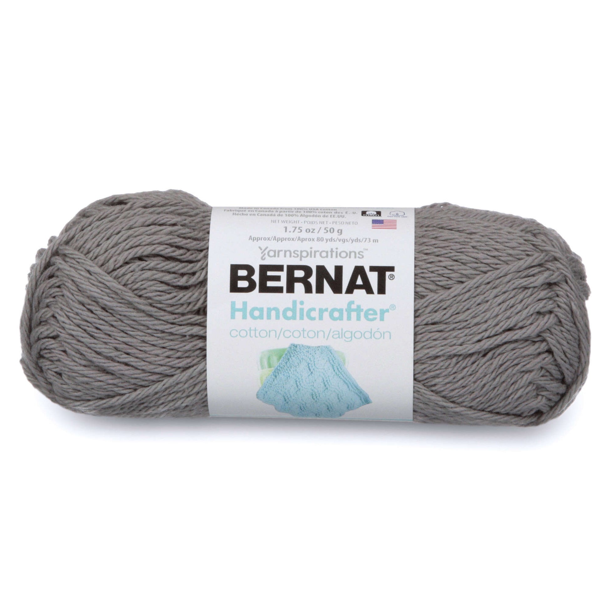 Bernat Handicrafter Cotton Yarn Overcast