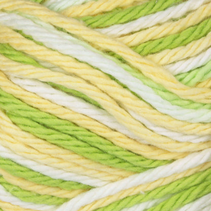 Bernat Handicrafter Cotton Ombres Yarn - Discontinued Shades Green Dream Ombre