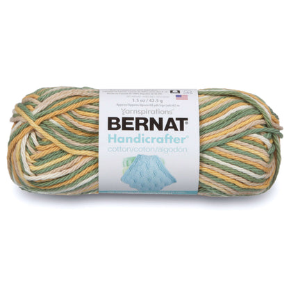 Bernat Handicrafter Cotton Ombres Yarn - Discontinued Shades Country Sage Ombre