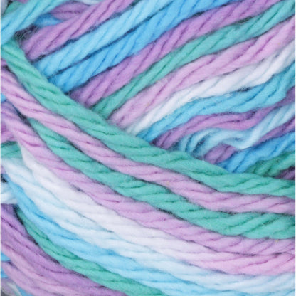 Bernat Handicrafter Cotton Ombres Yarn - Discontinued Shades Beach Ball Blue Ombre