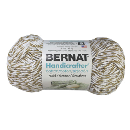 Bernat Handicrafter Cotton Twists Yarn - Discontinued Shades Mushroom Twists