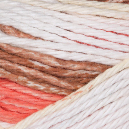 Bernat Handicrafter Cotton Stripes Yarn Natural Stripes