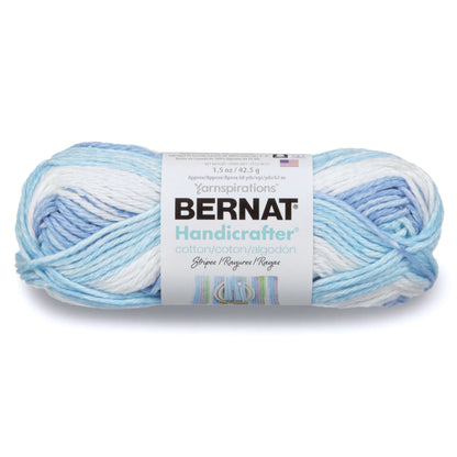 Bernat Handicrafter Cotton Stripes Yarn Tie Dye Stripes