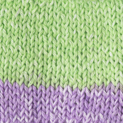 Bernat Handicrafter Cotton Stripes Yarn - Discontinued Shades Violet Stripes