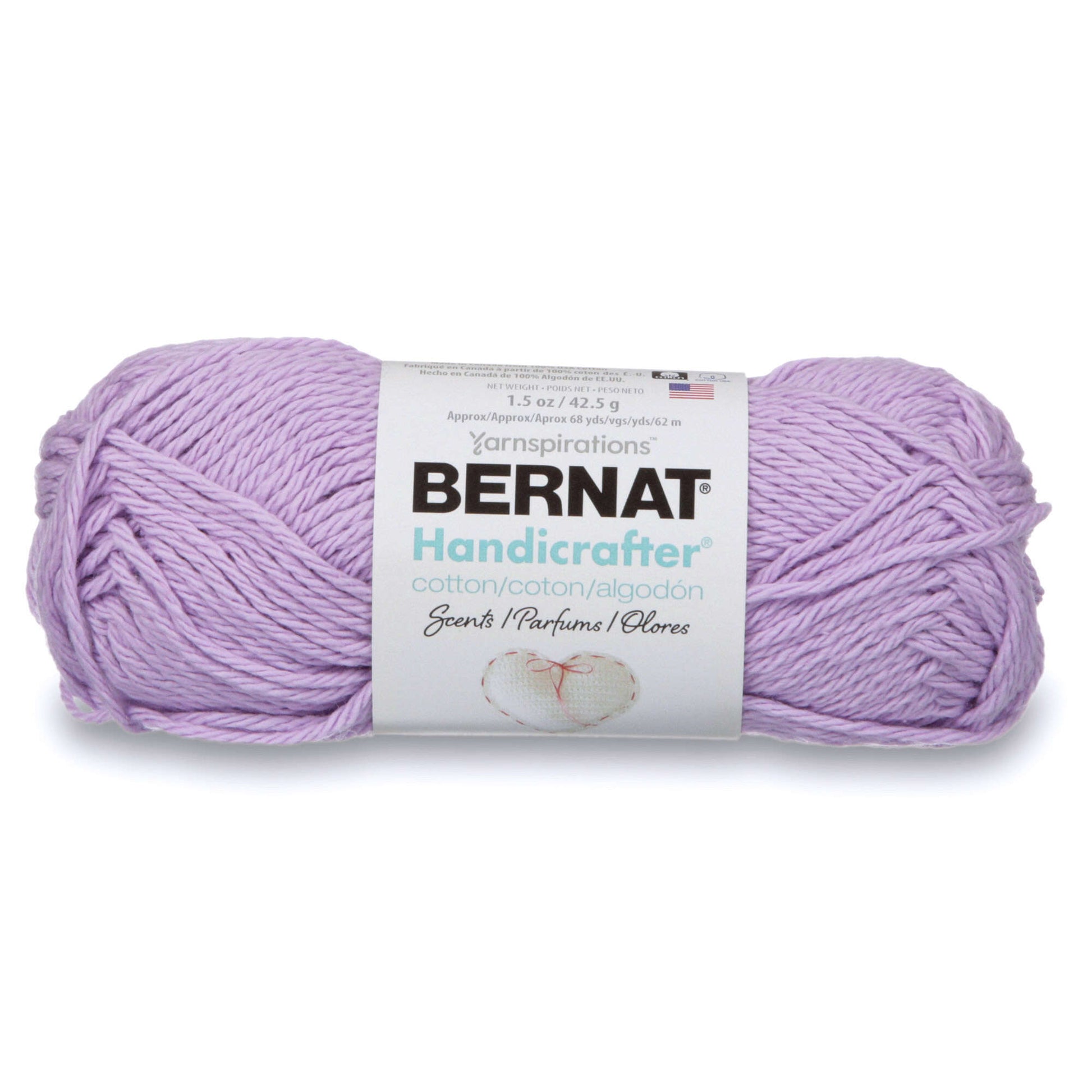 Bernat Handicrafter Cotton Yarn - Scents Fleur de Lavande