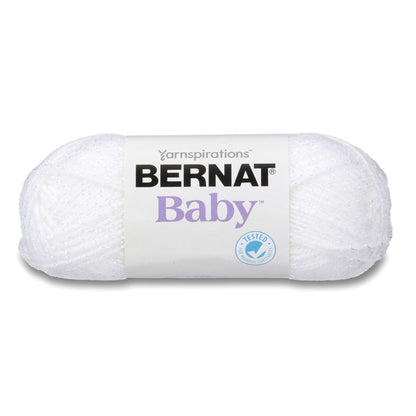 Bernat Baby Sparkle Yarn - Discontinued Shades White Sparkle