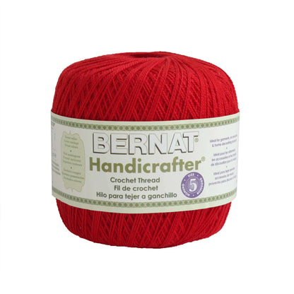 Bernat Handicrafter Crochet Thread - Discontinued Perfect Red