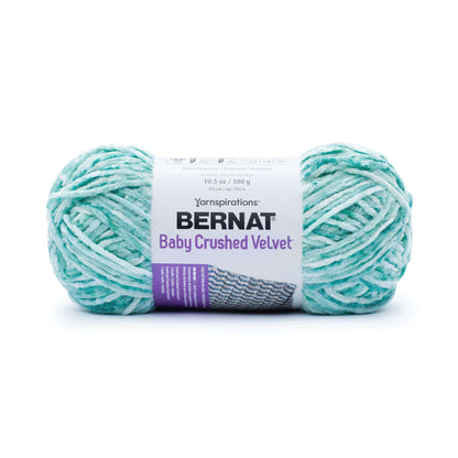 Bernat Baby Crushed Velvet Yarn - Discontinued Shades Hazy Aqua