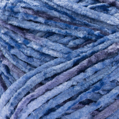 Bernat Baby Crushed Velvet Yarn - Discontinued Shades Indigo Shadow