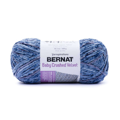 Bernat Baby Crushed Velvet Yarn - Discontinued Shades Indigo Shadow