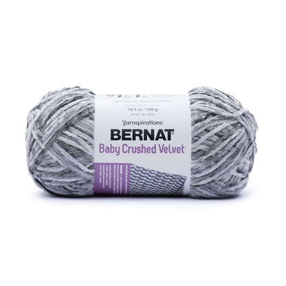 Bernat Baby Crushed Velvet Yarn - Discontinued Shades Gray Mist