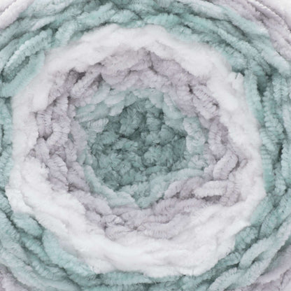 Bernat Baby Velvet Stripes Yarn - Discontinued Shades Misty Forest