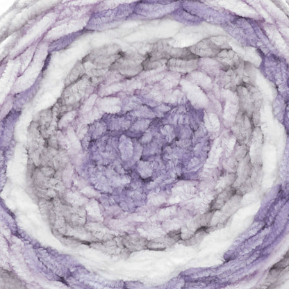 Bernat Baby Velvet Stripes Yarn - Discontinued Shades Spring Lilac