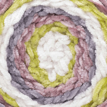 Bernat Baby Velvet Stripes Yarn - Discontinued Shades Fox Gloves