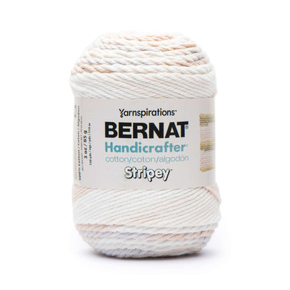 Bernat Handicrafter Stripey Yarn - Discontinued Shades Linen