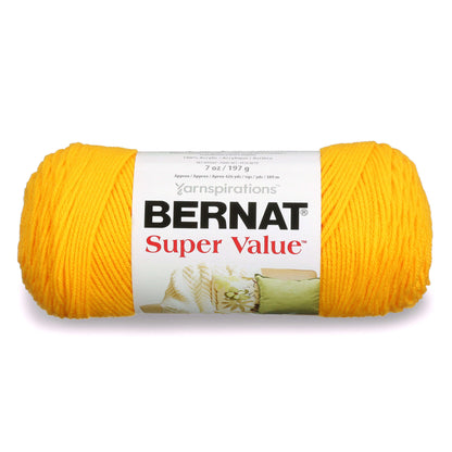 Bernat Super Value Yarn Bright Yellow
