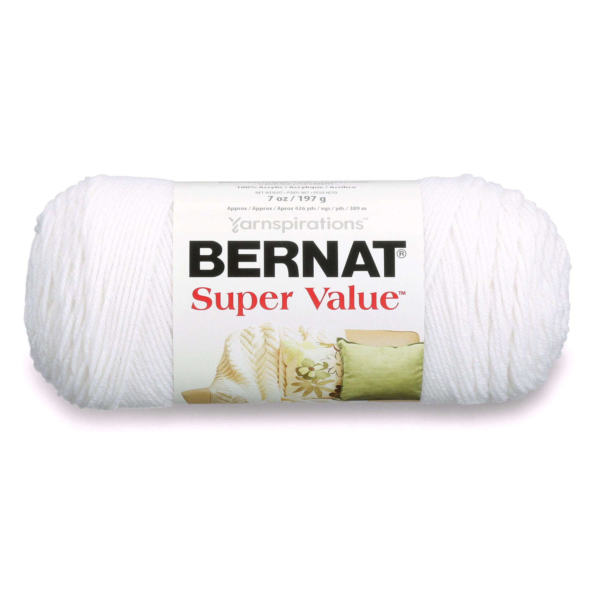 Bernat Super Value Deep Sea Green Yarn - 3 Pack Of 198g/7oz - Acrylic - 4  Medium (worsted) - 426 Yards - Knitting/crochet : Target