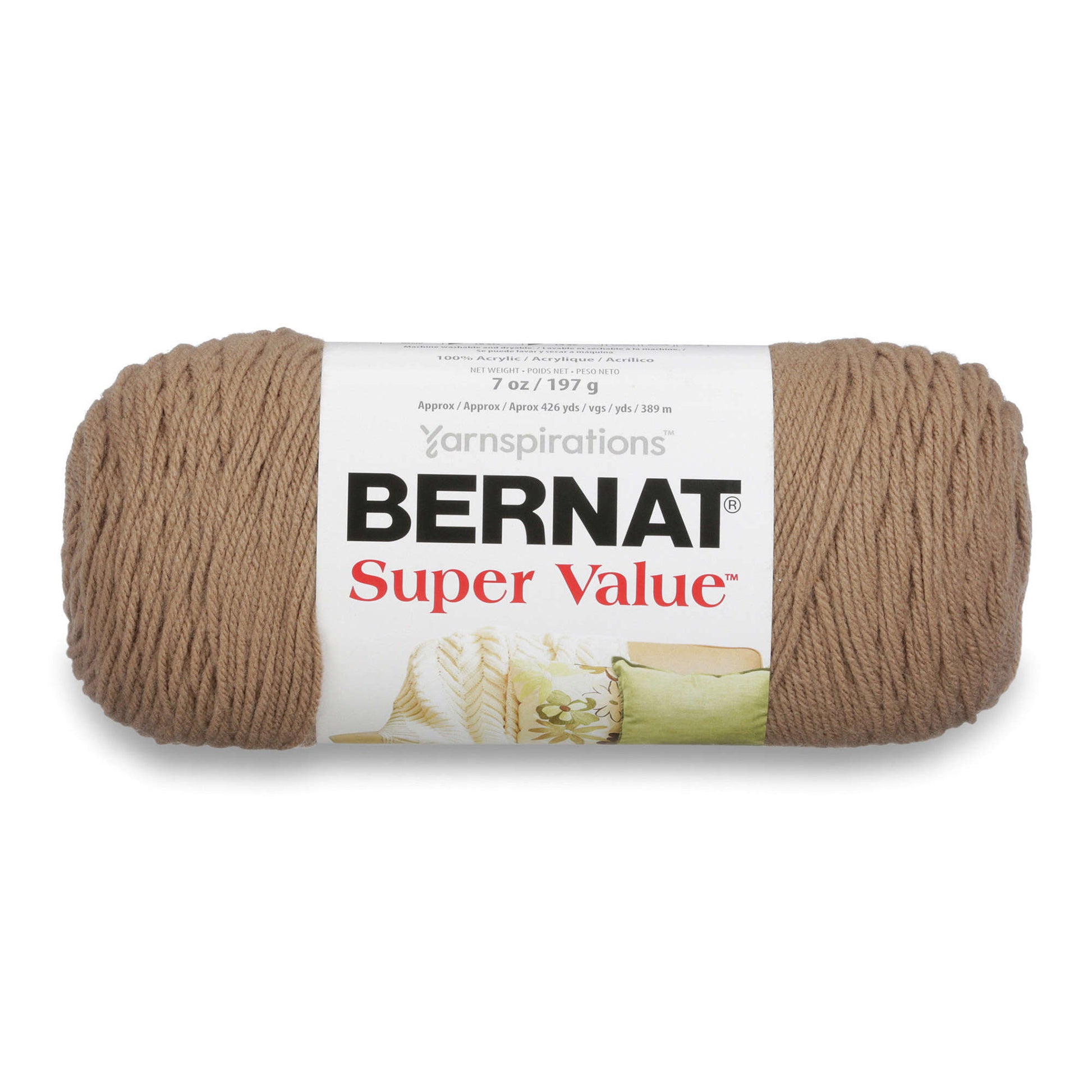 Bernat Super Value Yarn Honey