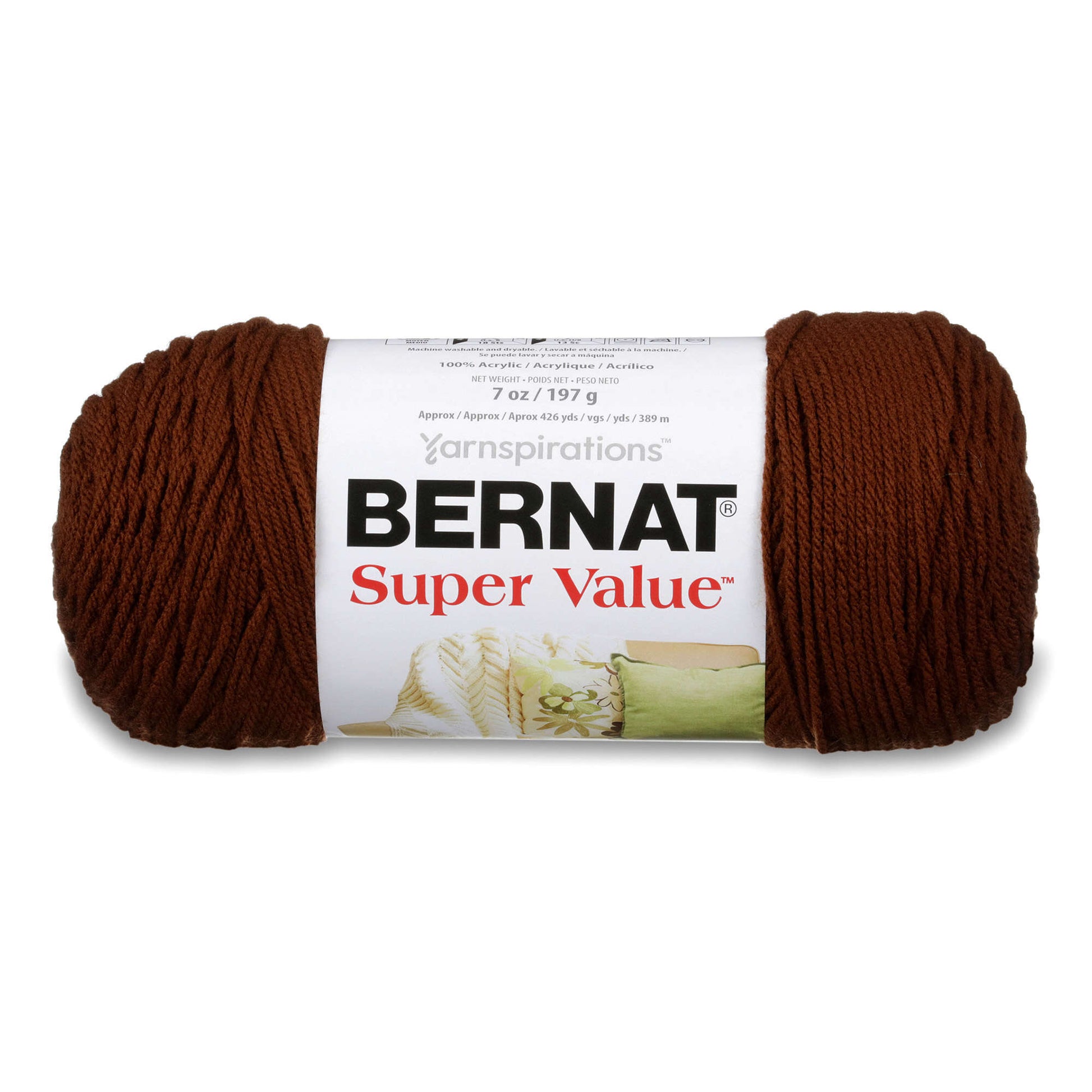 Bernat Super Value Yarn Walnut
