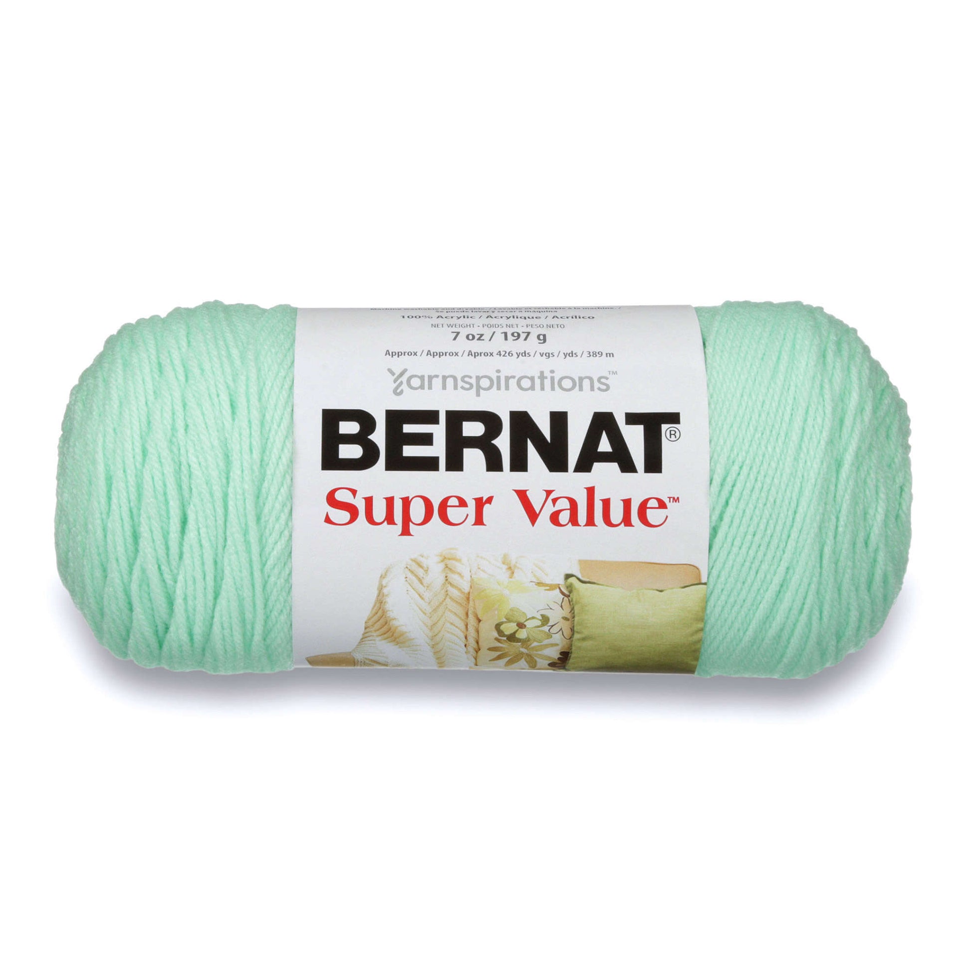 Bernat Super Value Yarn Mint
