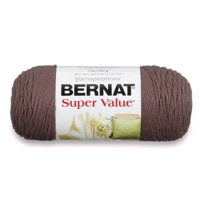 Bernat Super Value Yarn Taupe