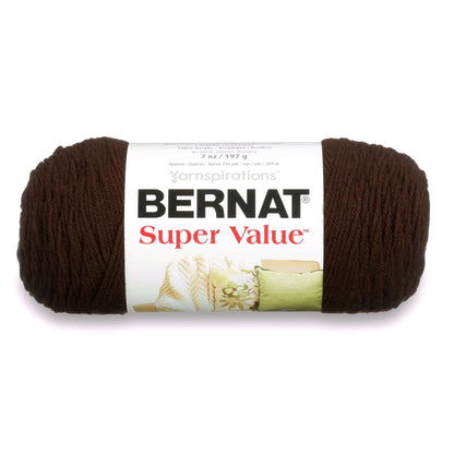 Bernat Super Value Yarn Chocolate