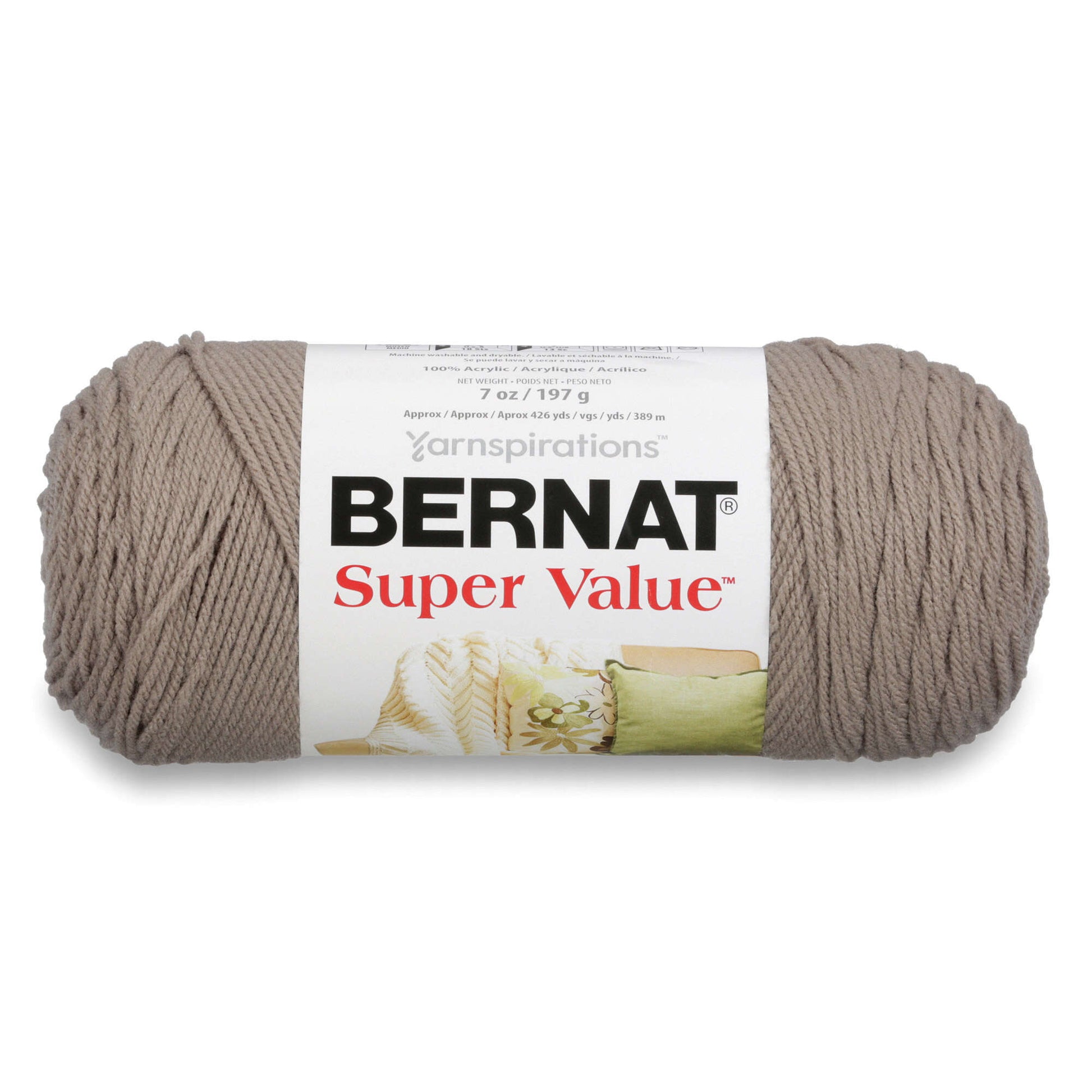 Bernat Super Value Yarn Clay