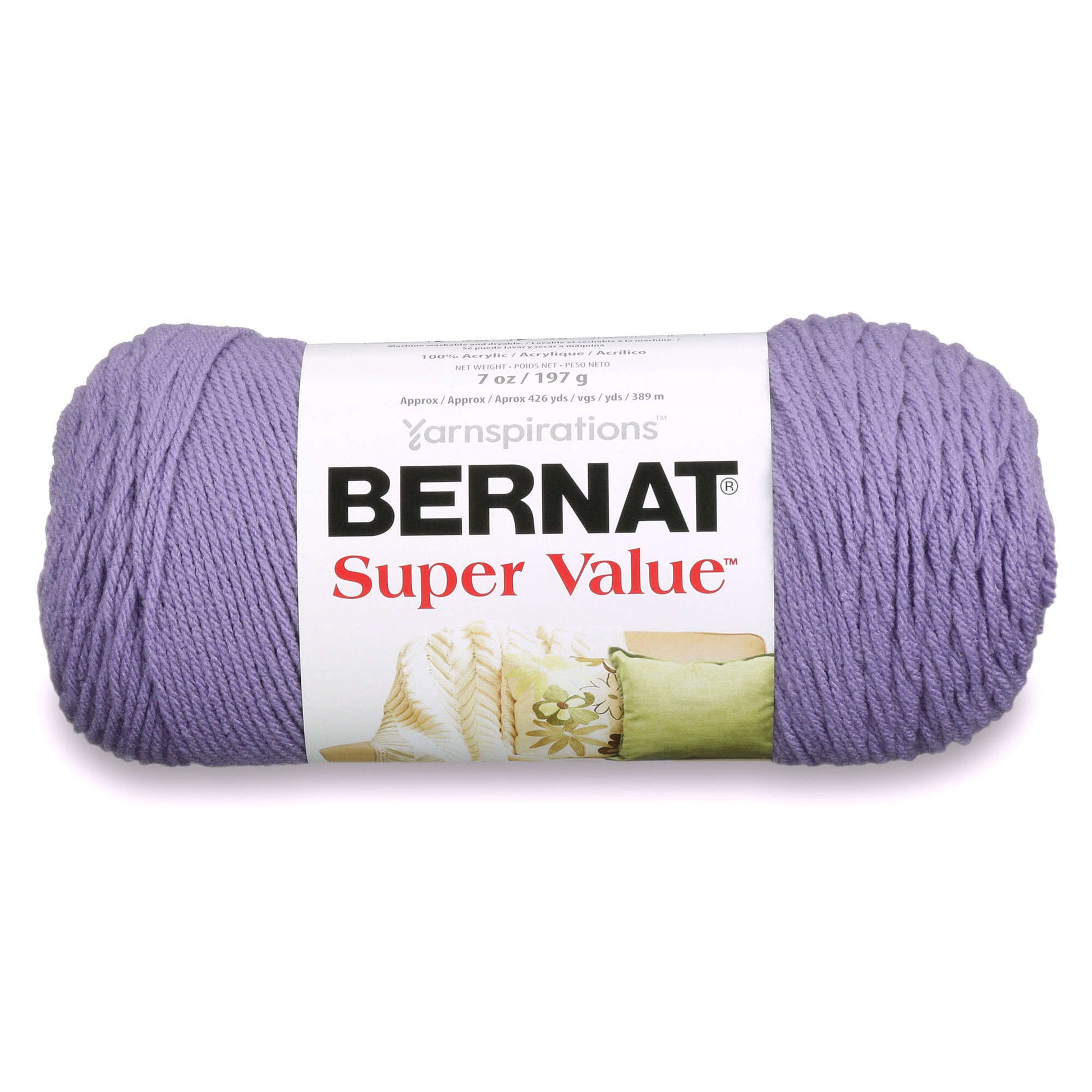 Bernat Super Value Yarn Lavender
