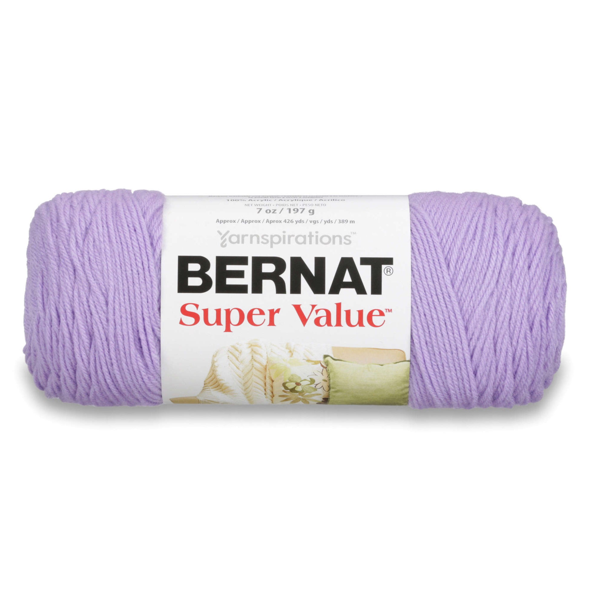 Bernat Super Value Yarn Lilac
