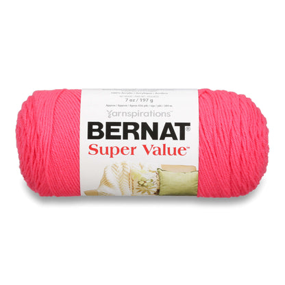 Bernat Super Value Yarn Peony Pink