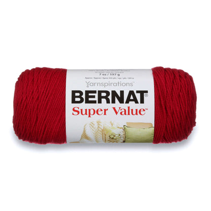 Bernat Super Value Yarn Cherry Red