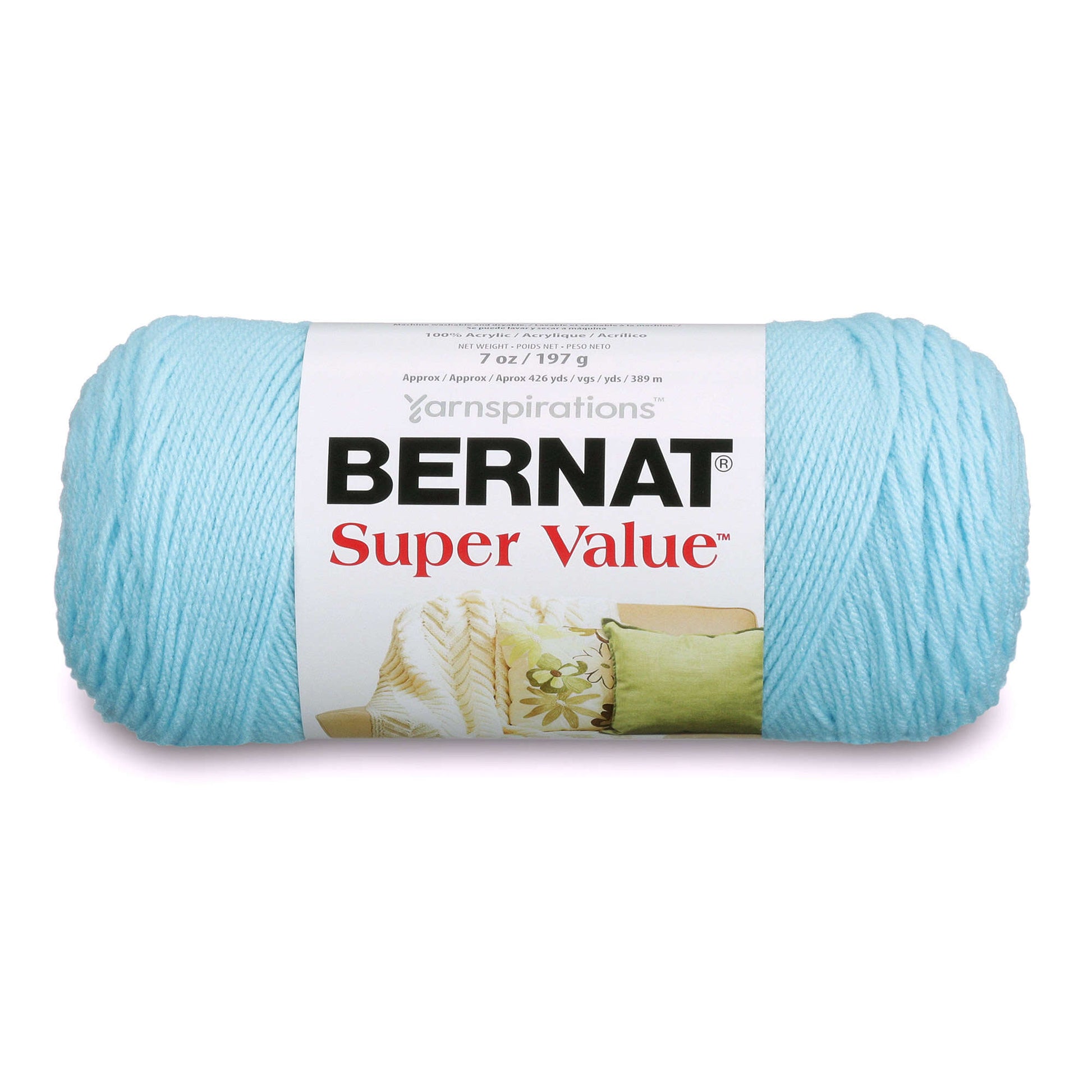 Bernat Super Value Yarn Cool Blue