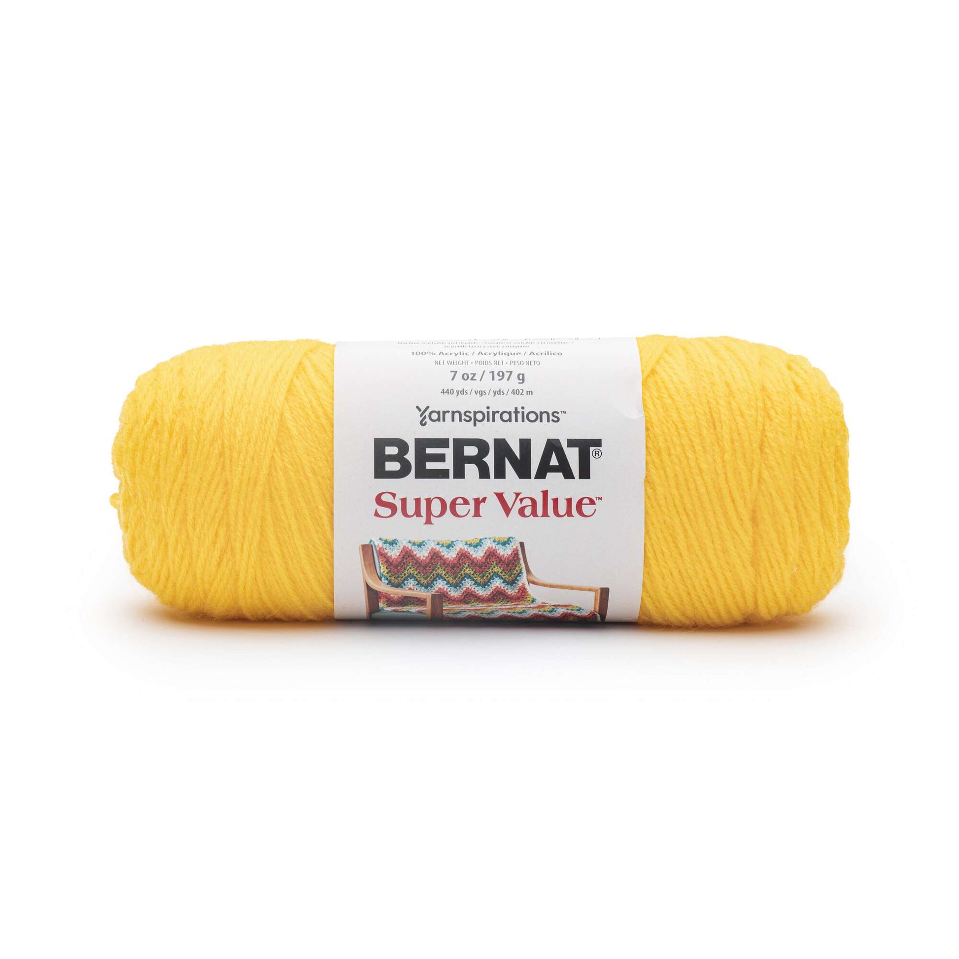 Bernat Super Value Yarn Sunshine