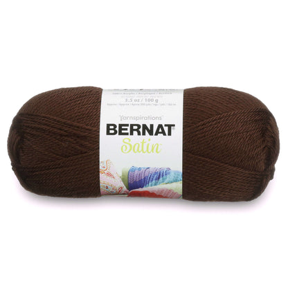 Bernat Satin Yarn - Discontinued Shades Mocha