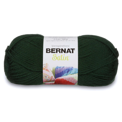 Bernat Satin Yarn - Discontinued Shades Forest Pine