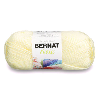 Bernat Satin Yarn - Discontinued Shades Banana