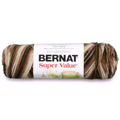 Bernat Super Value Variegates Yarn - Discontinued Shades Outback Ombre
