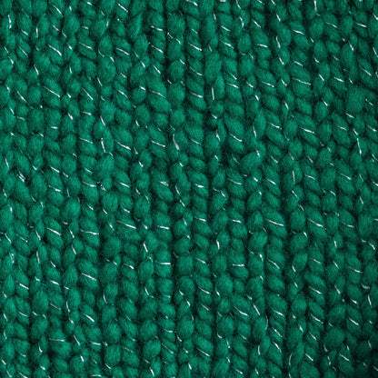 Bernat Happy Holidays Yarn - Discontinued Glittery Green