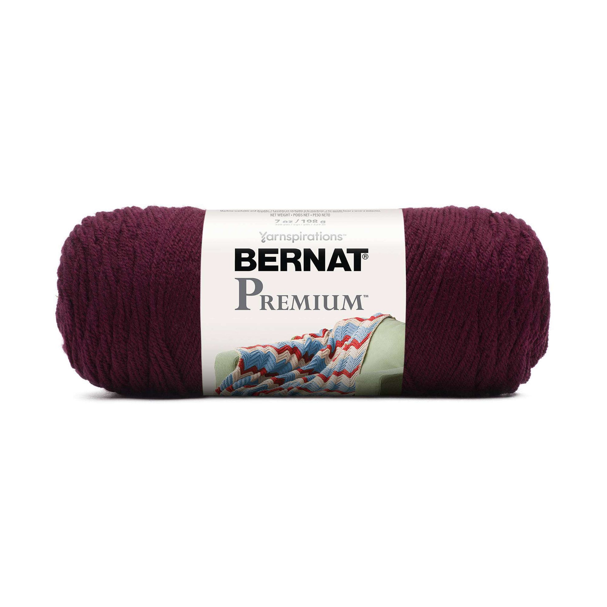 Bernat Premium Yarn Burgundy