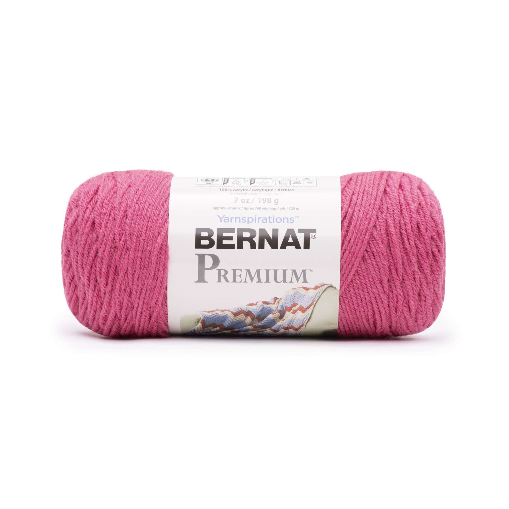 Bernat Premium Yarn Candy Pink