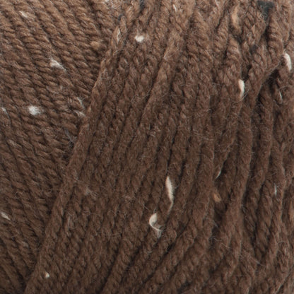 Bernat Premium Tweeds Yarn - Discontinued Shades Chocolate Tweed