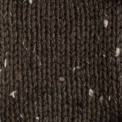 Bernat Premium Tweeds Yarn - Discontinued Shades Chocolate Tweed