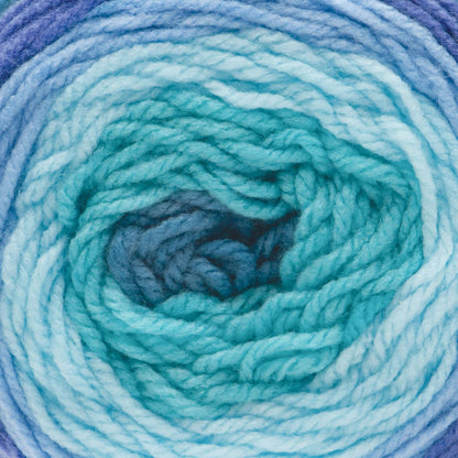 Bernat Pop! Yarn - Clearance Shades Blue Baze
