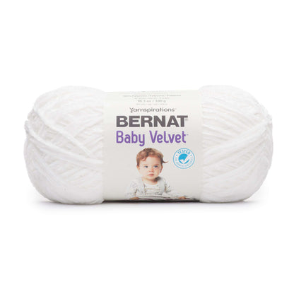 Bernat Baby Velvet Yarn (300g/10.5oz) - Discontinued Shades White